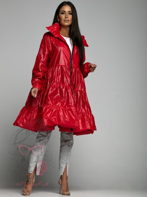 Płaszcz premium MC Tulipani czerwony