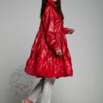 Płaszcz premium MC Tulipani czerwony