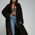 Kardigan premium MC Trenza czekoladowy