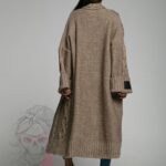 Kardigan premium MC Trenza cappuccino