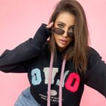 Bluza bawełniana Kimi Ola Voga czarna