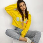 Bluza bawełniana Kimi Ola Voga żółta