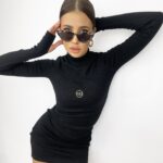 Sukienka dopasowana Chloe czarna