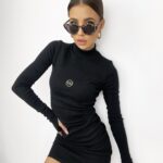 Sukienka dopasowana Chloe czarna