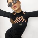 Sukienka dopasowana Chloe czarna