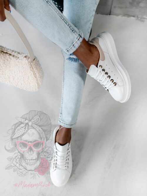 - WYPRZEDANE - Buty sportowe Casuall Rock białe