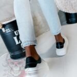 - WYPRZEDANE - Buty sportowe Casuall Rock biało-czarne