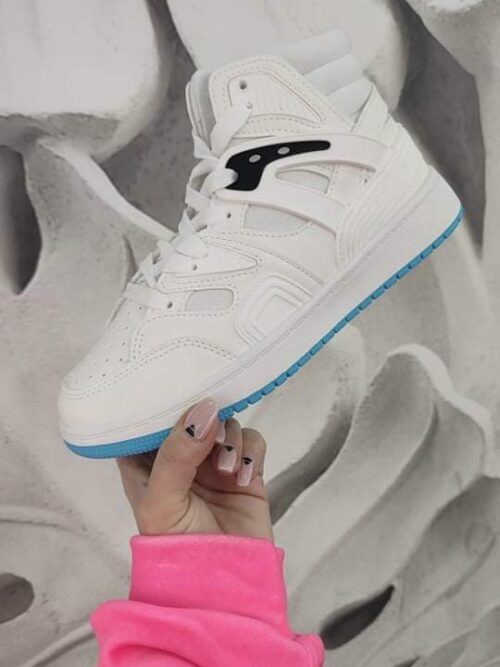 - WYPRZEDANE - Buty sportowe Rock Colorido białe