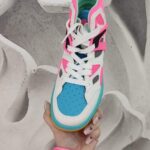 - WYPRZEDANE - Buty sportowe Rock Colorido neon fuksja