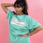 Komplet bawełniany New York miętowy