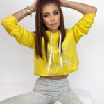 -wyprzedane-Bluza z kapturem Disney Mouse żółta