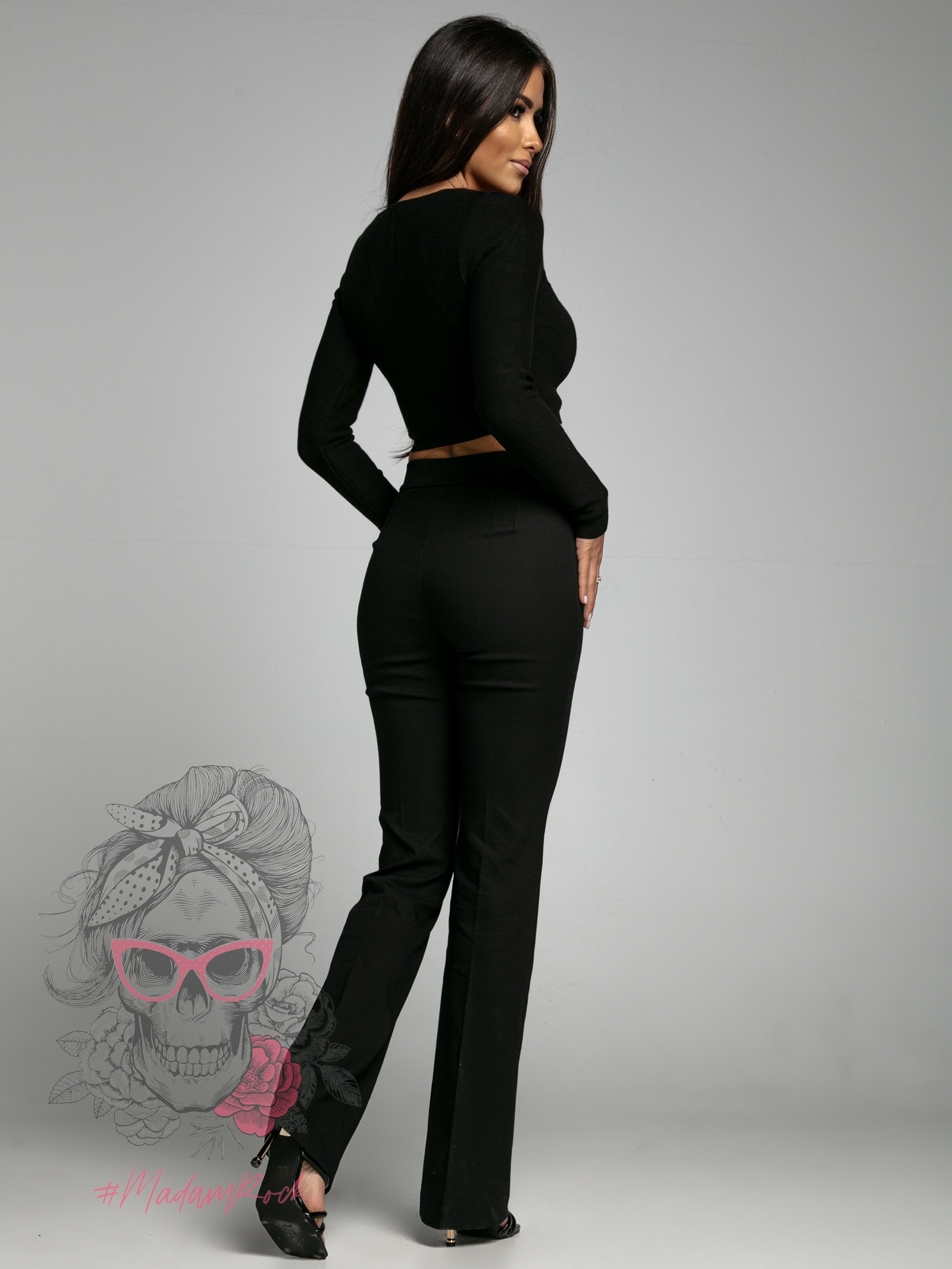 Bluzka bandażowa Raflo czarna