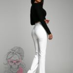 Bluzka bandażowa Raflo czarna