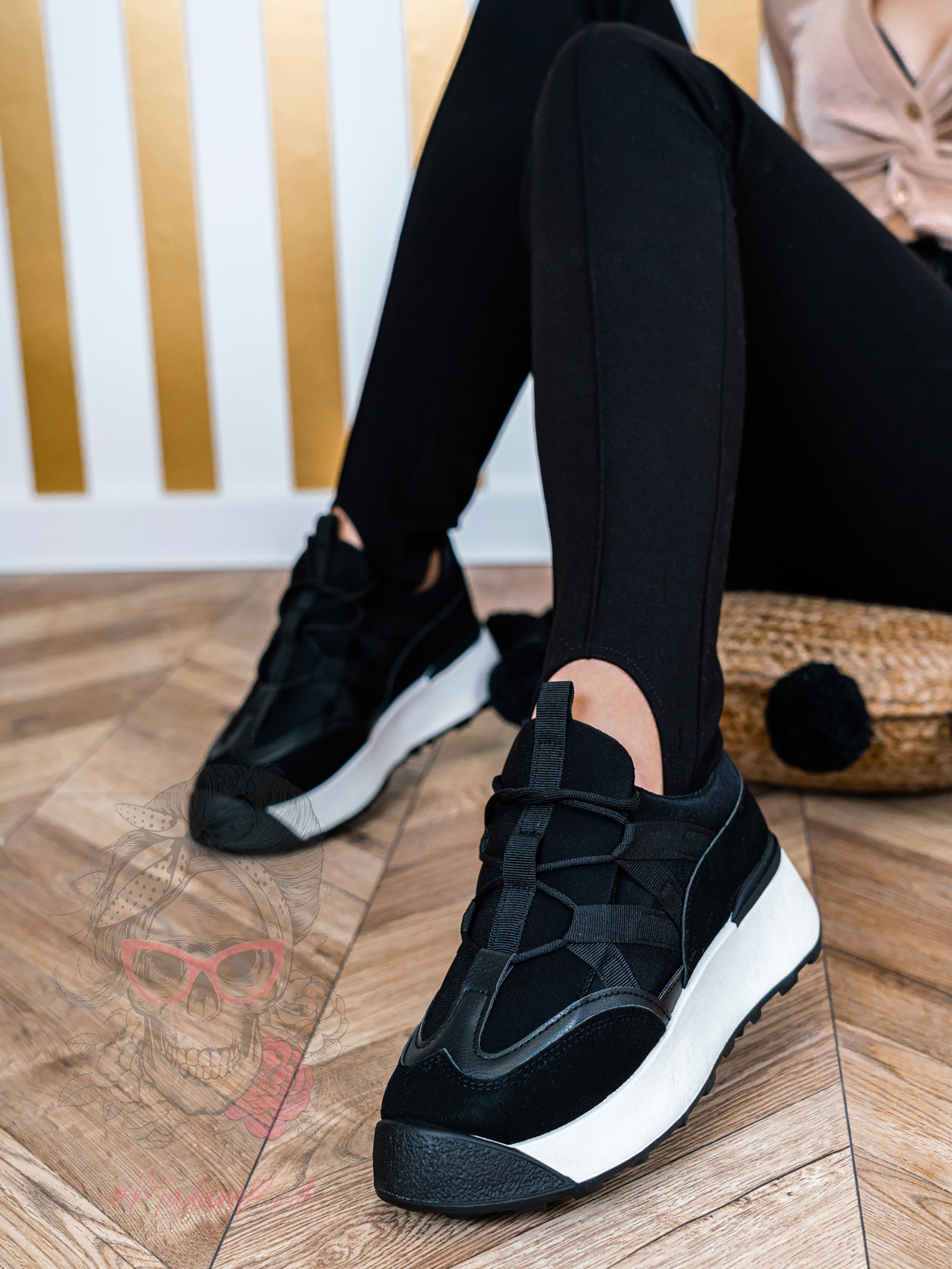 -wyprzedane- Buty Madam Homely II czarne -wyprzedane- Buty Madam Homely II czarne