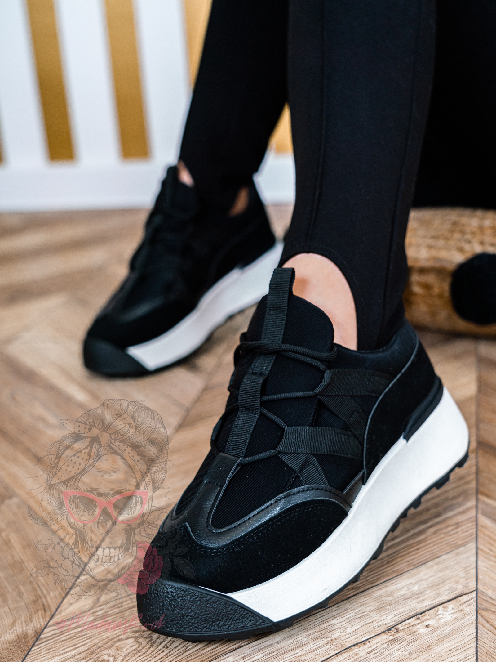 -wyprzedane- Buty Madam Homely II czarne -wyprzedane- Buty Madam Homely II czarne