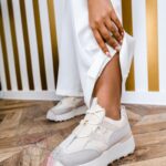 -wyprzedane-Buty sportowe Madam Homely II śmietankowe