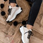 -wyprzedane- Buty sportowe Madam Osslo beżowe