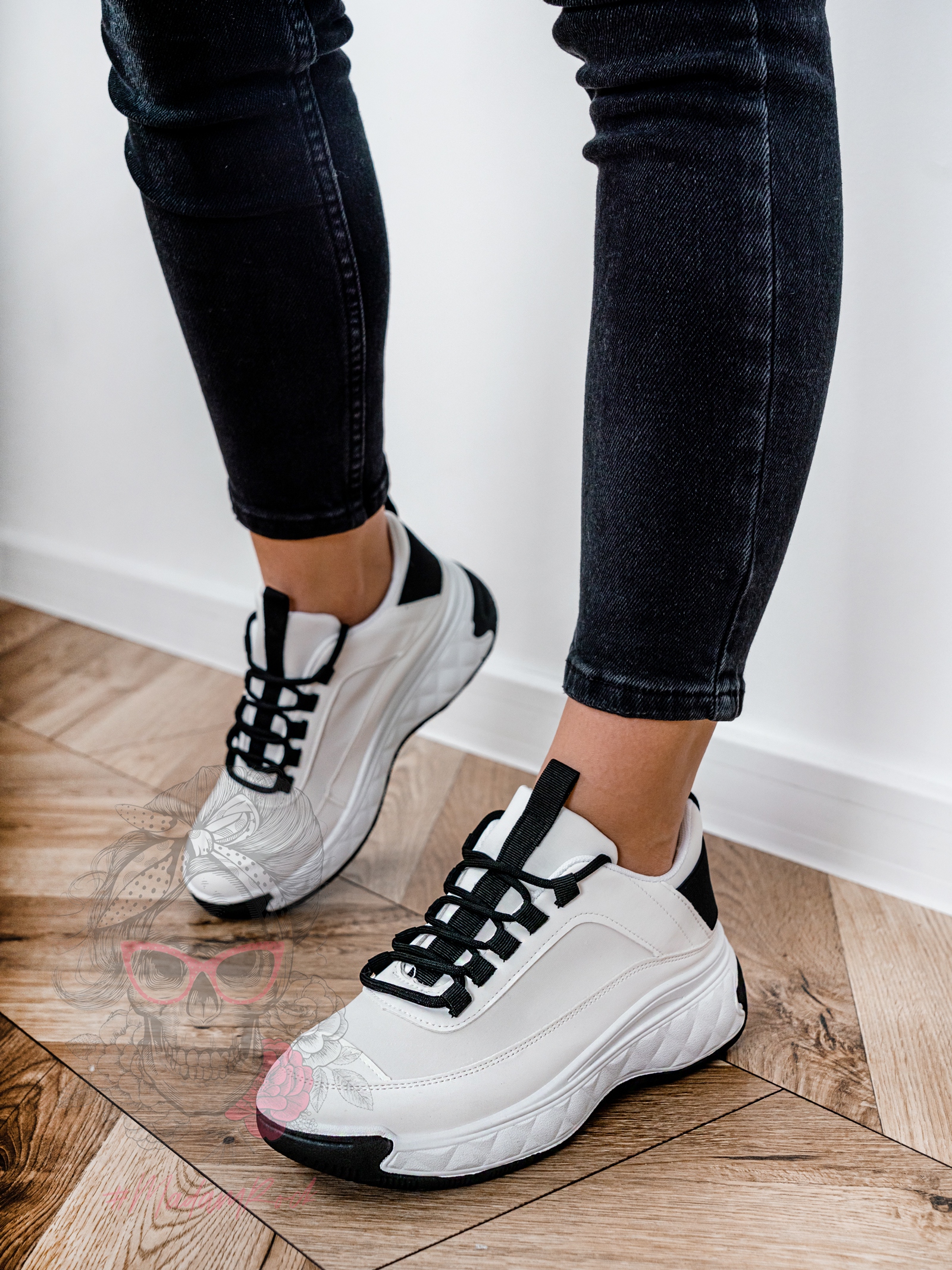 -wyprzedane- Buty sportowe Madam Osslo białe -wyprzedane- Buty sportowe Madam Osslo białe