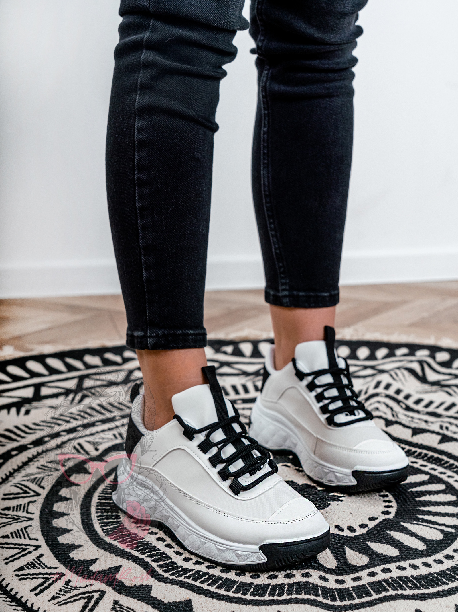 -wyprzedane- Buty sportowe Madam Osslo białe -wyprzedane- Buty sportowe Madam Osslo białe