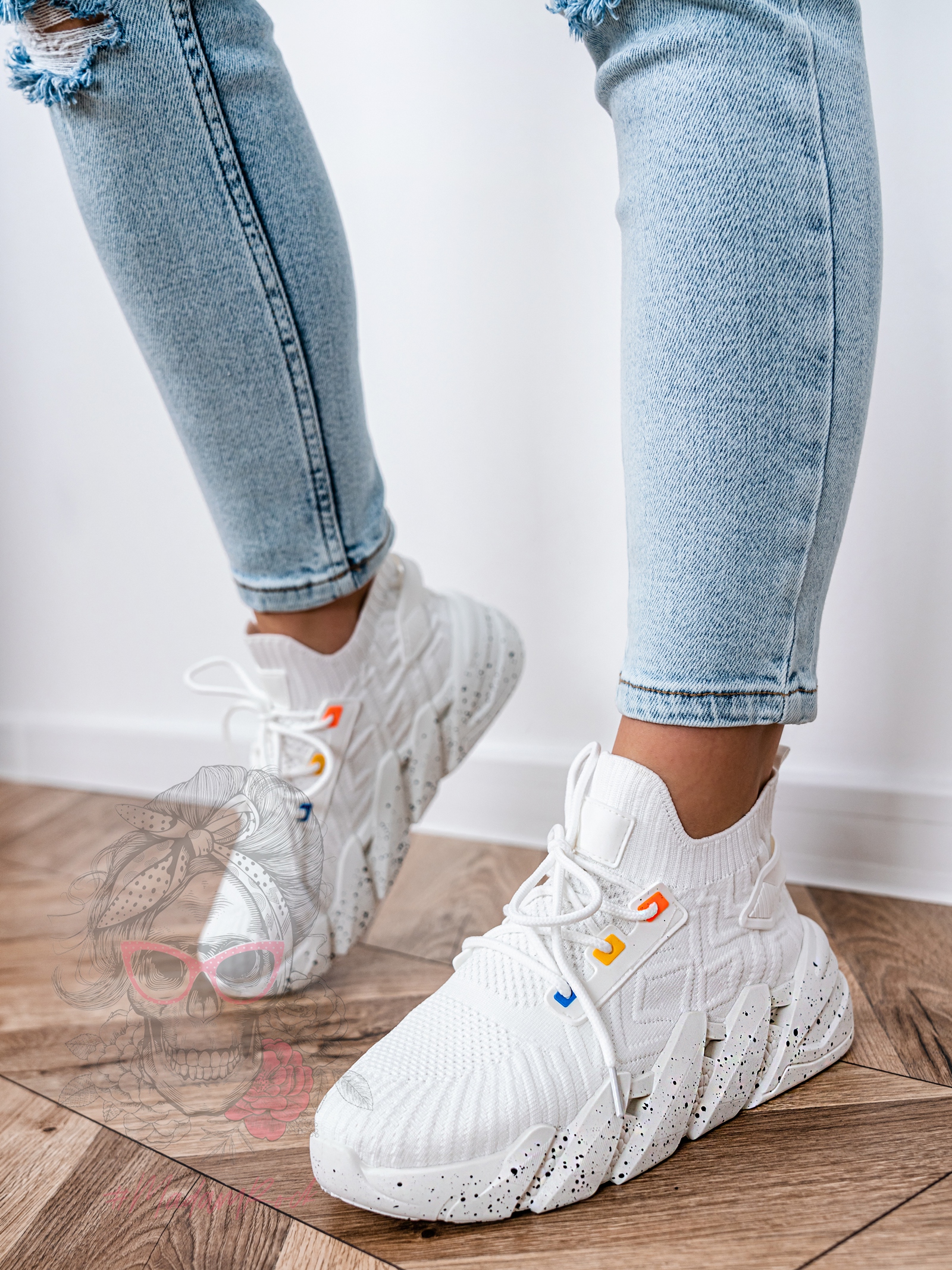 Buty sportowe Madam Codeco białe