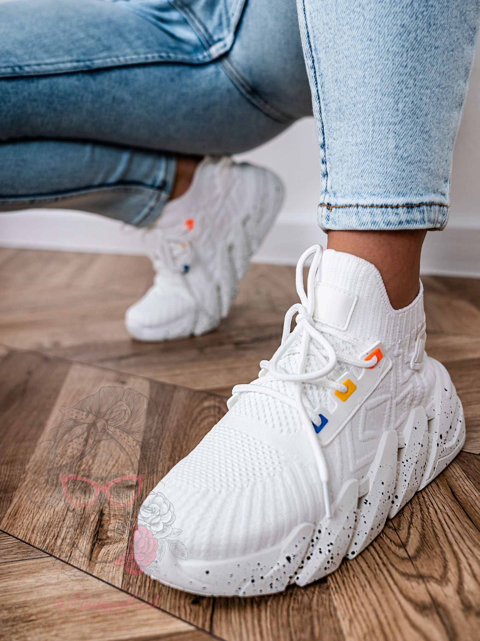 Buty sportowe Madam Codeco białe