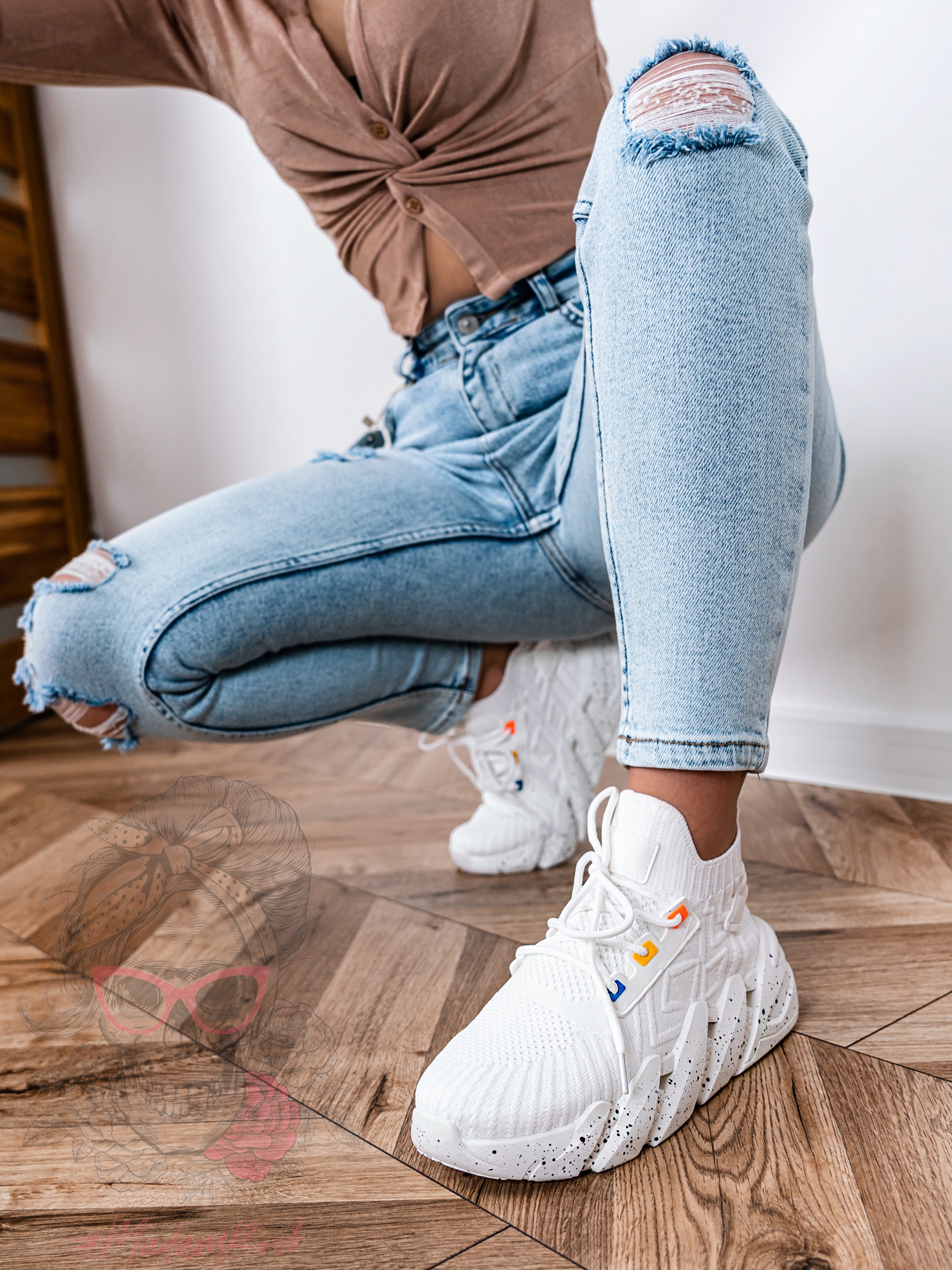 Buty sportowe Madam Codeco białe