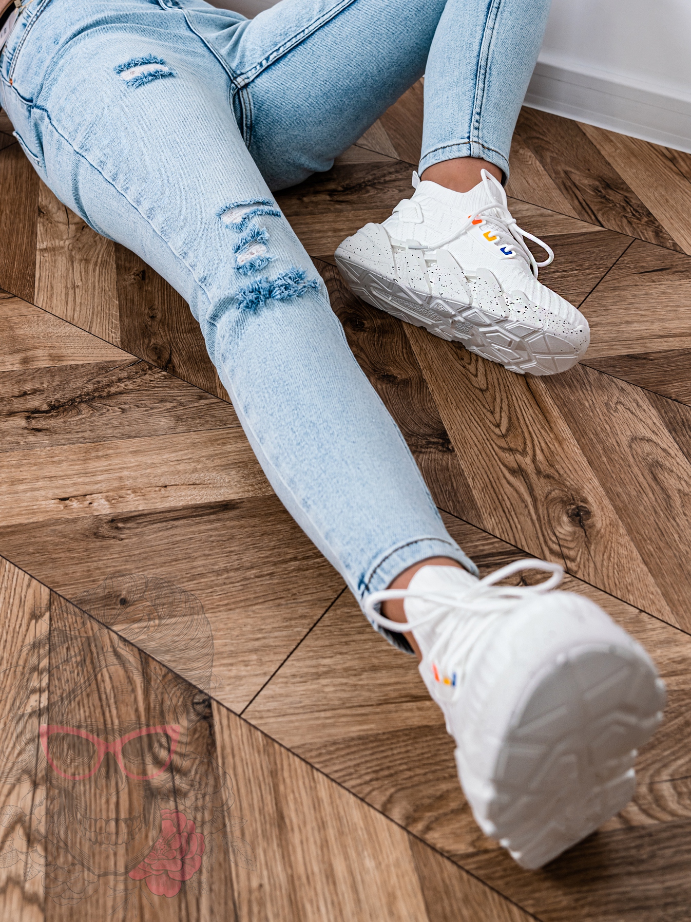 Buty sportowe Madam Codeco białe