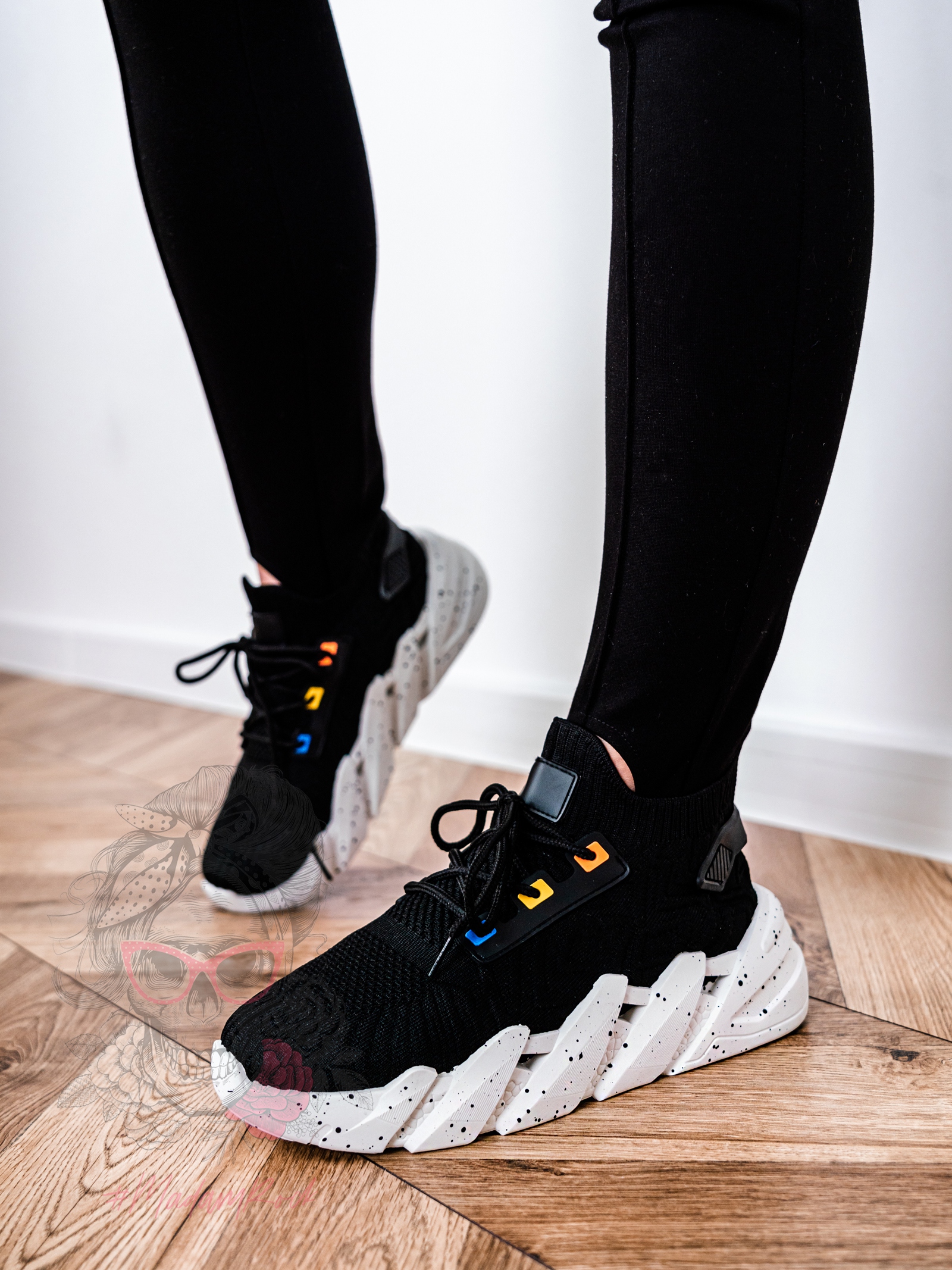 Buty sportowe Madam Codeco czarne