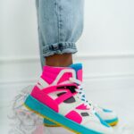 -wyprzedane-Buty sportowe Rock Colorido neon fuksja