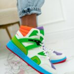 -WYPRZEDANE-Buty sportowe Rock Colorido zielone