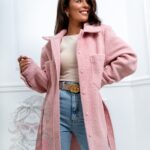 Kurtka koszulowa Vegas Ola Voga pudrowa