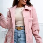 Kurtka koszulowa Vegas Ola Voga pudrowa