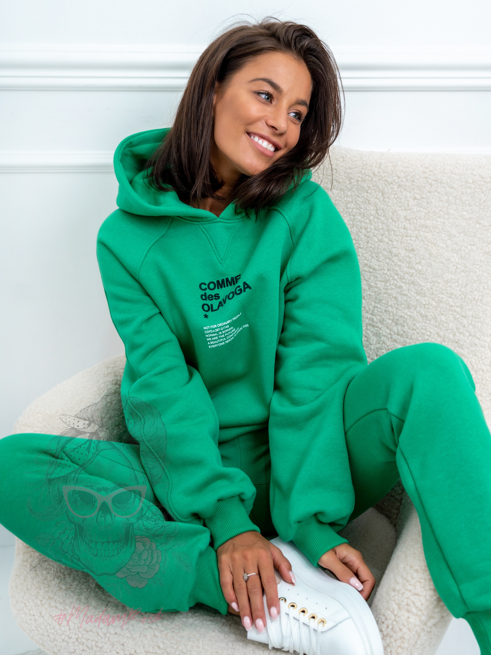 Komplet Street Look Woman Ola Voga zielony Komplet Street Look Woman Ola Voga zielony