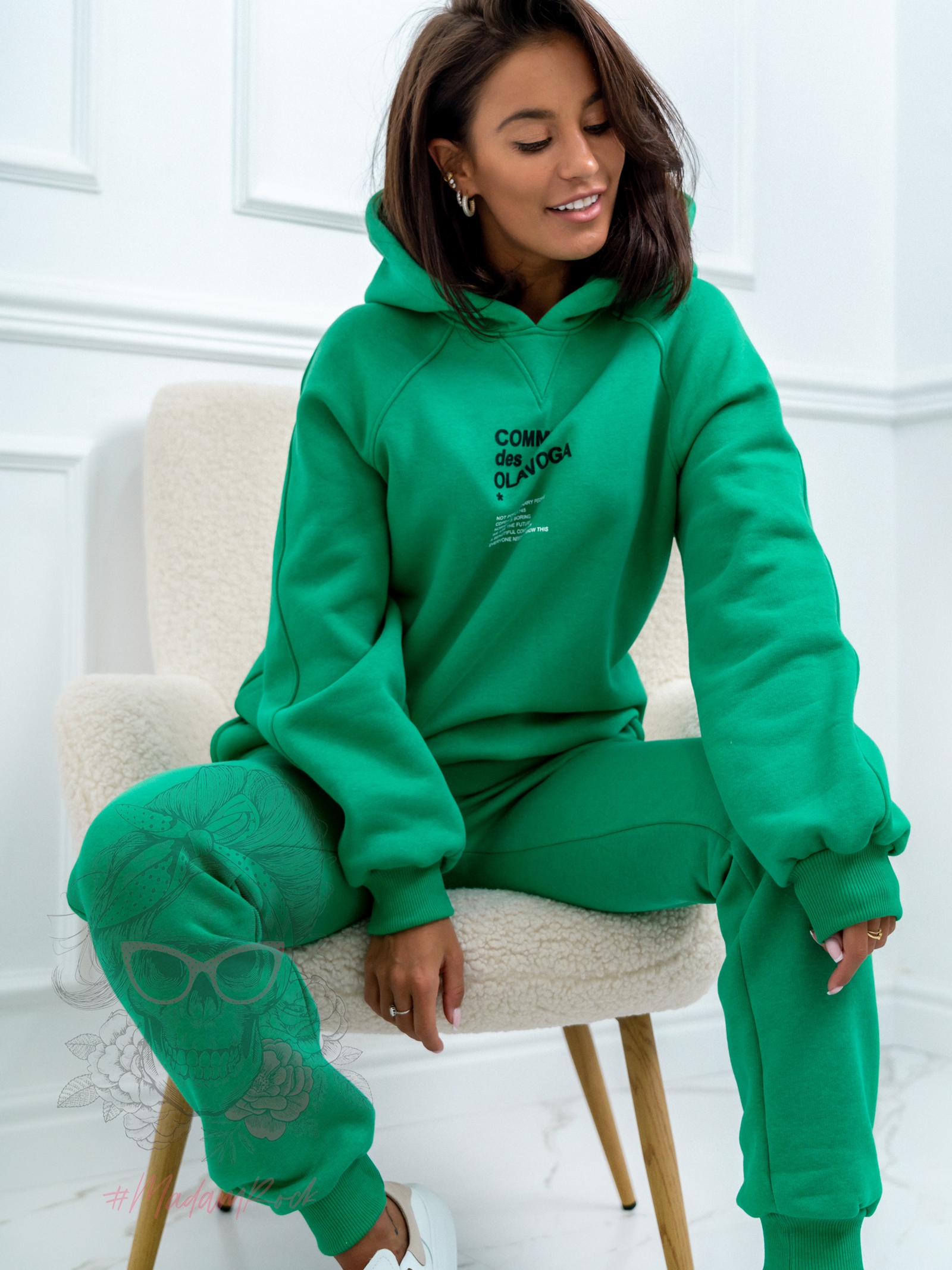 Komplet Street Look Woman Ola Voga zielony Komplet Street Look Woman Ola Voga zielony