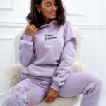 -wyprzedane-Komplet Street Look Woman Ola Voga wrzosowy