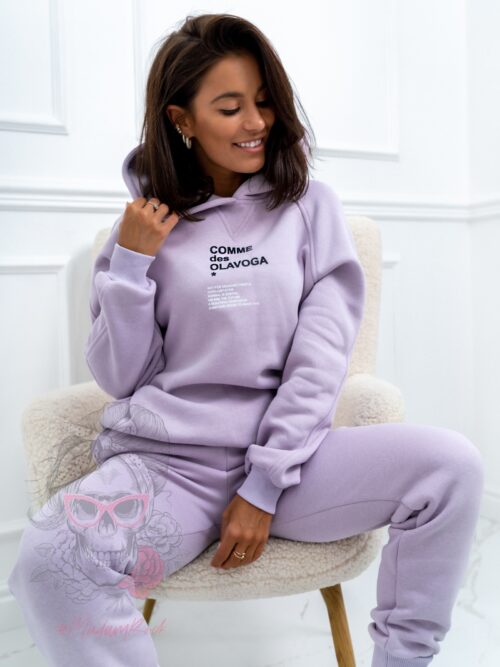 -wyprzedane-Komplet Street Look Woman Ola Voga wrzosowy