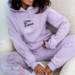 -wyprzedane-Komplet Street Look Woman Ola Voga wrzosowy