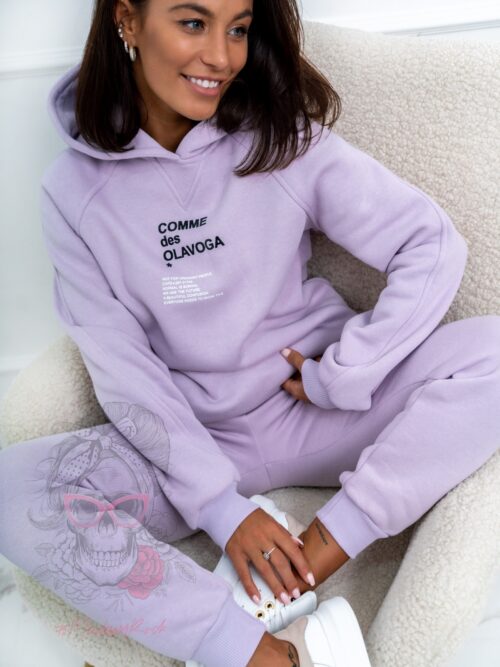 -wyprzedane-Komplet Street Look Woman Ola Voga wrzosowy