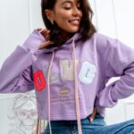 Bluza bawełniana Kimi Ola Voga lila