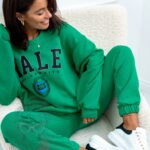 Komplet bawełniany Yale Ola Voga zielony