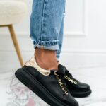 Buty sportowe Casuall Rock czarno-złote