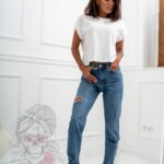 Spodnie jeansowe Underground niebieskie