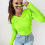 Body Aurora Ola Voga limonkowe