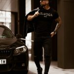 T-shirt męski Nice Cut O'la Voga czarny