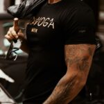 T-shirt męski Nice Cut O'la Voga czarny