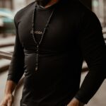 Bluzka męska Simple Look O'la Voga czarna