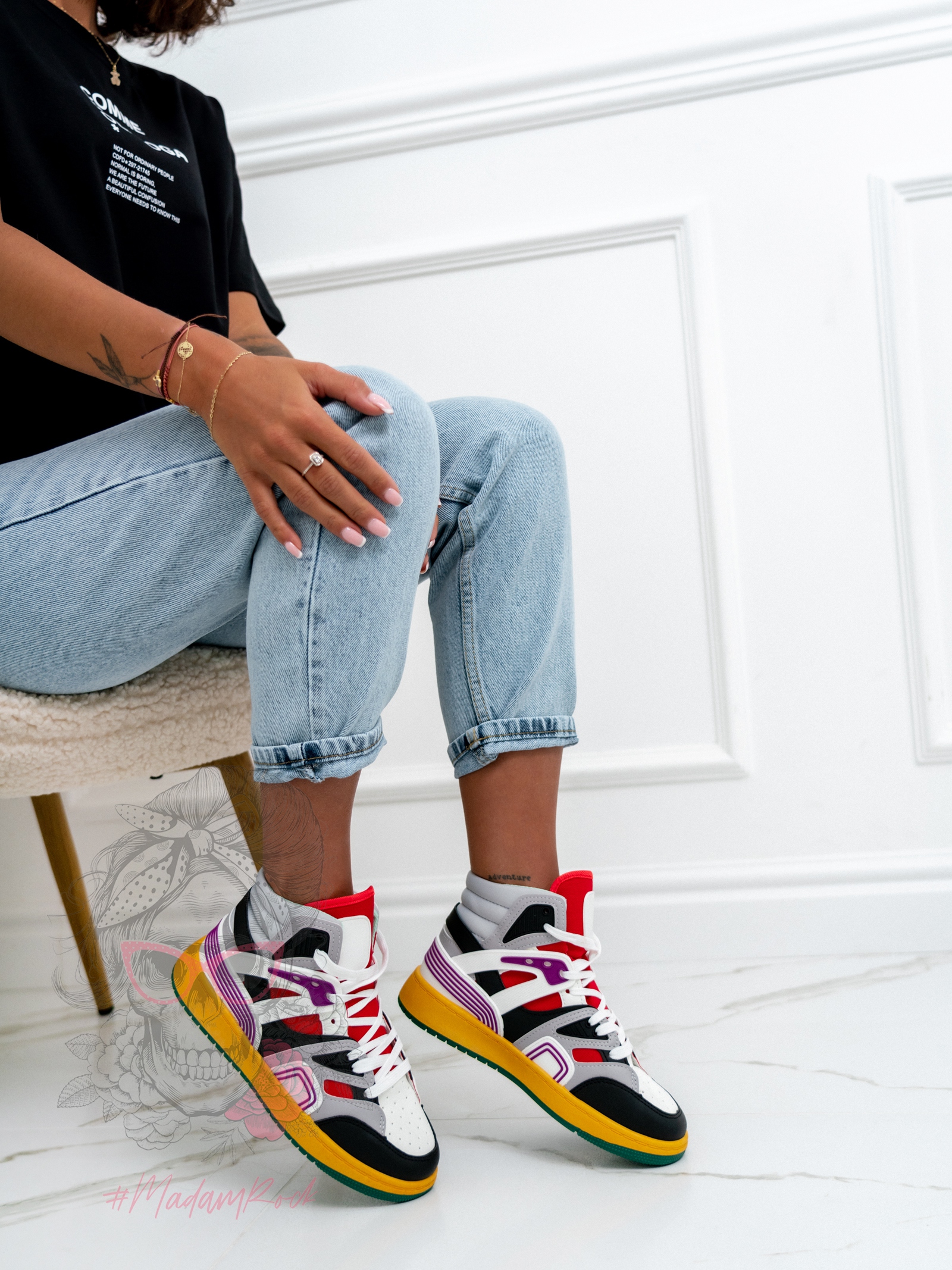 -WYPRZEDANE-Buty sportowe Rock Colorido szare