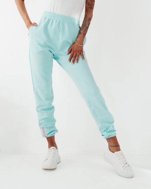 Spodnie ze ściągaczem Naomi O'la Voga miętowy