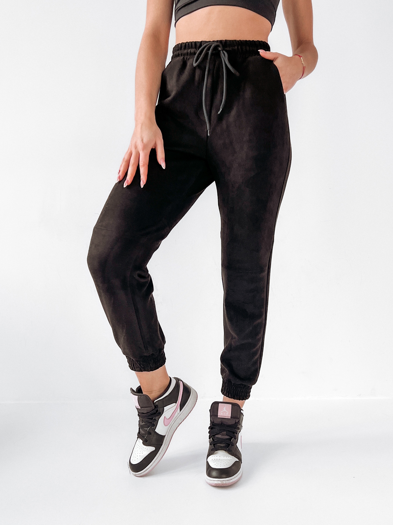 Spodnie dresowe Natural Ola Voga czarne