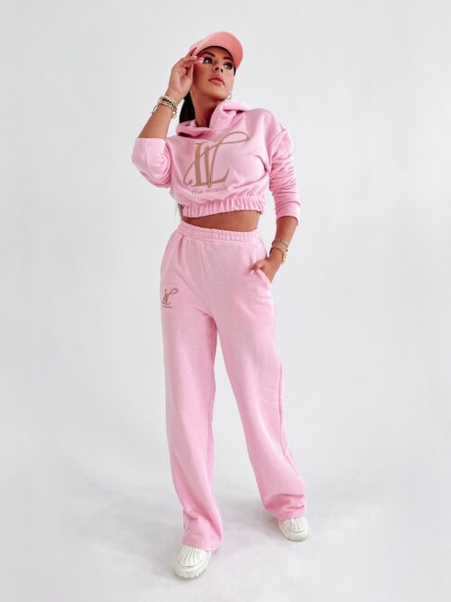 Komplet bawełniany Gerda O'la Voga pudrowy